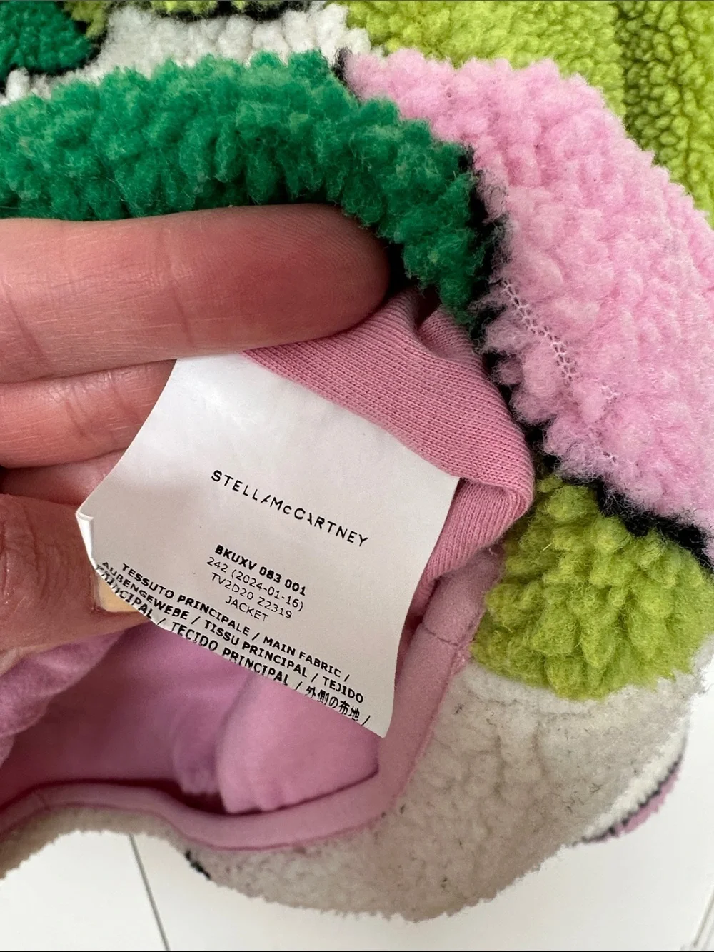 Stella McCartney fleece jacket